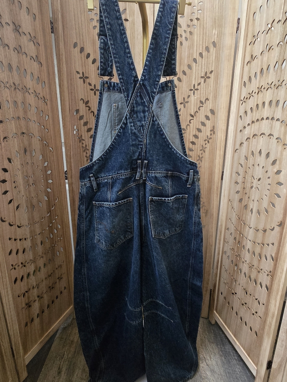 NWOT We The Free Good Luck Barrel Overalls~ Deep End - Picture 10 of 13
